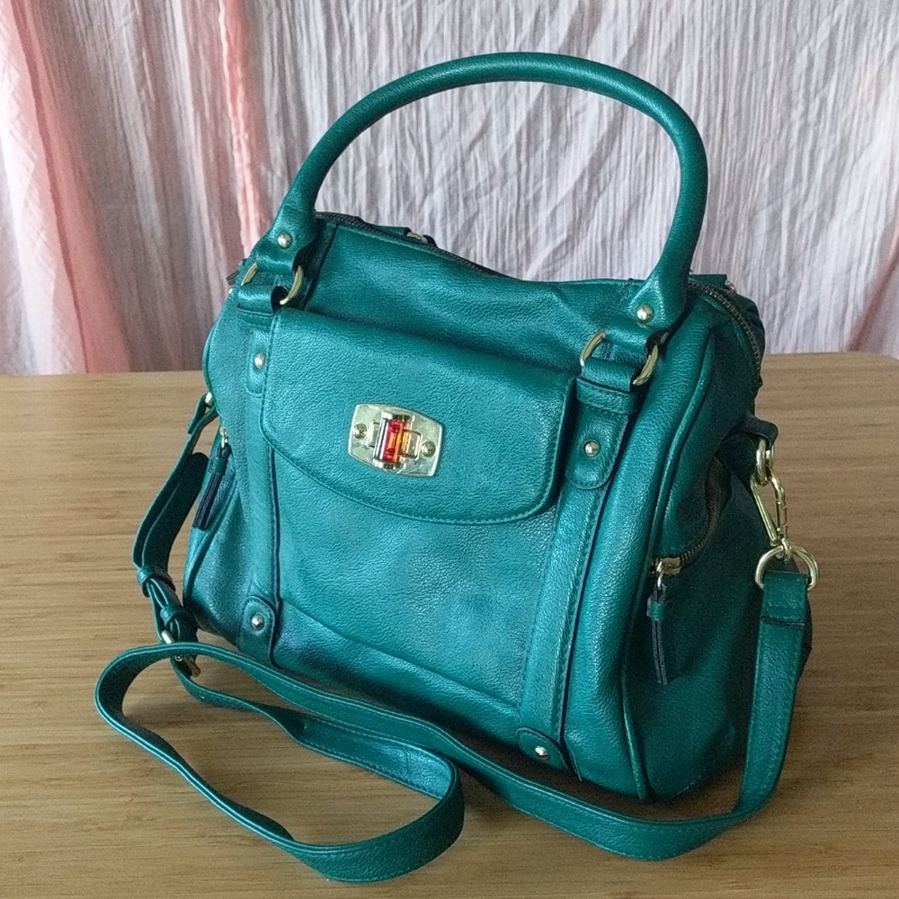 Merona Emerald Leather Bag